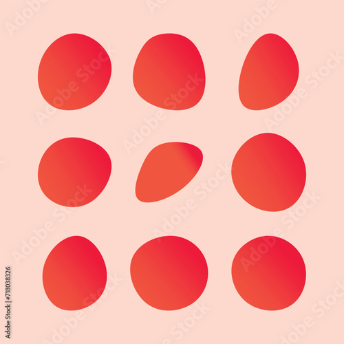 Vector Gradient Abstract Shapes