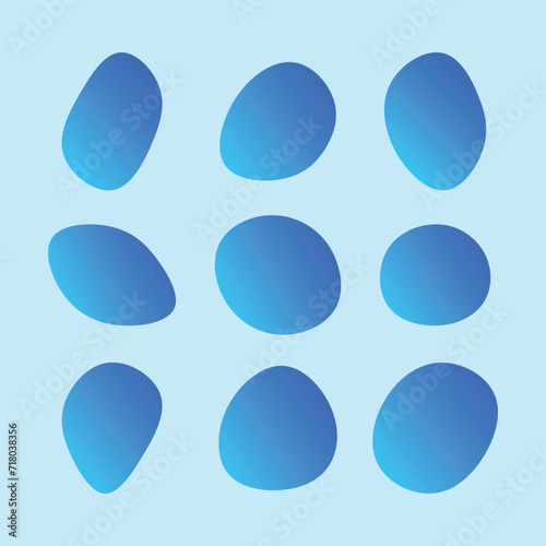 Vector Gradient Abstract Shapes