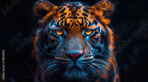art portrait of a tiger © nataliya_ua