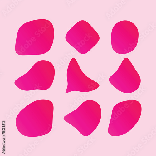 Vector Gradient Abstract Shapes