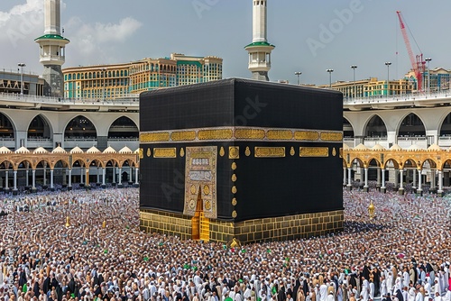 kaabah at the mecca photo