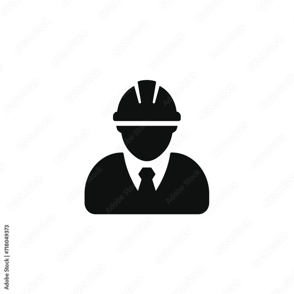 Civil engineering icon isolated on transparent background