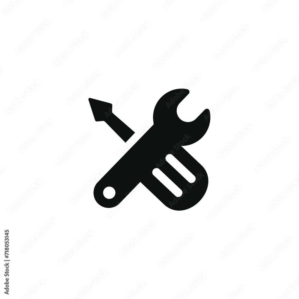 Tools icon isolated on transparent background Tools icon isolated on transparent background