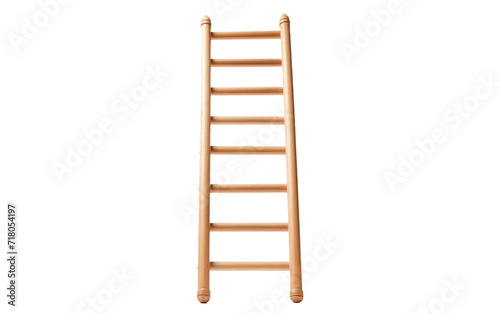 Lumber Ladder isolated on transparent Background