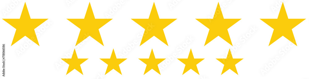 Star vector icons. Three stars customer product rating review. Set of star symbols isolated. Rating star signs collection Star vector icons. Three stars customer product rating review. Set of star symbols isolated. Rating star signs collection