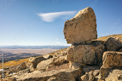 Rock formation in the Lost Creek Wilderness, Colorado photo