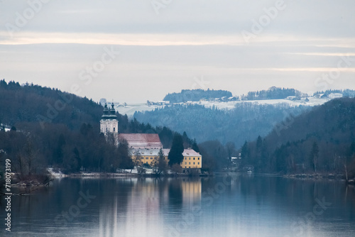 Wallpaper Mural Kloster Vornbach am Inn im Winter Torontodigital.ca