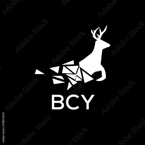 BCY Letter logo design template vector. BCY Business abstract connection vector logo. BCY icon circle logotype. © ParitoshChandra