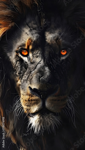 Lion Close-up