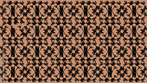 seamless pattern with a pattern of a snake