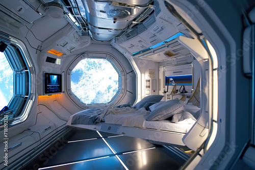 A glimpse into life in advanced space habitats - detailing the experience of living in orbital colonies
