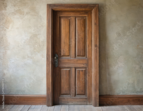 古い木製のドア Old wooden door