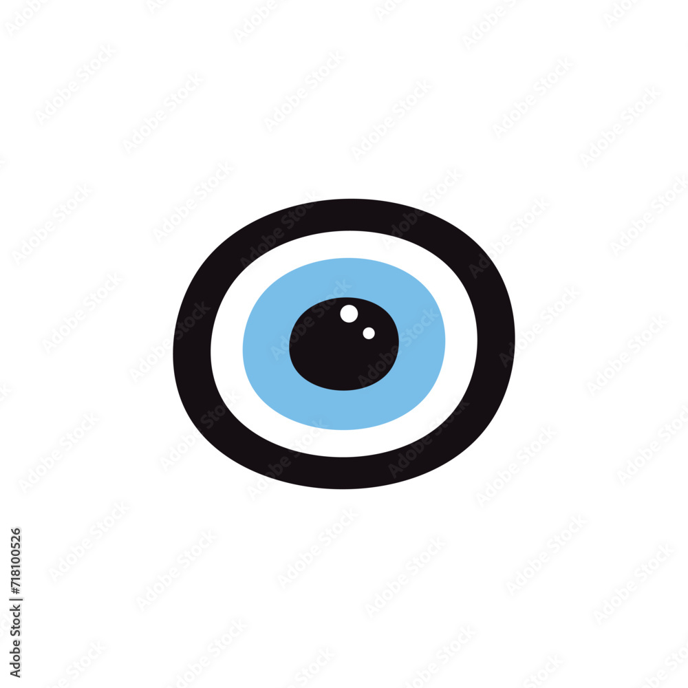 Evil eye protection signs. Symbol of protection. Blue Turkish Fatima's Eye. Amulet from evil eye. Nazar. Magic item, attribute. Vector illustration 6 5 4 Evil eye protection signs. Symbol of protection. Blue Turkish Fatima's Eye. Amulet from evil eye. Nazar. Magic item, attribute. Vector illustration 6 5 4