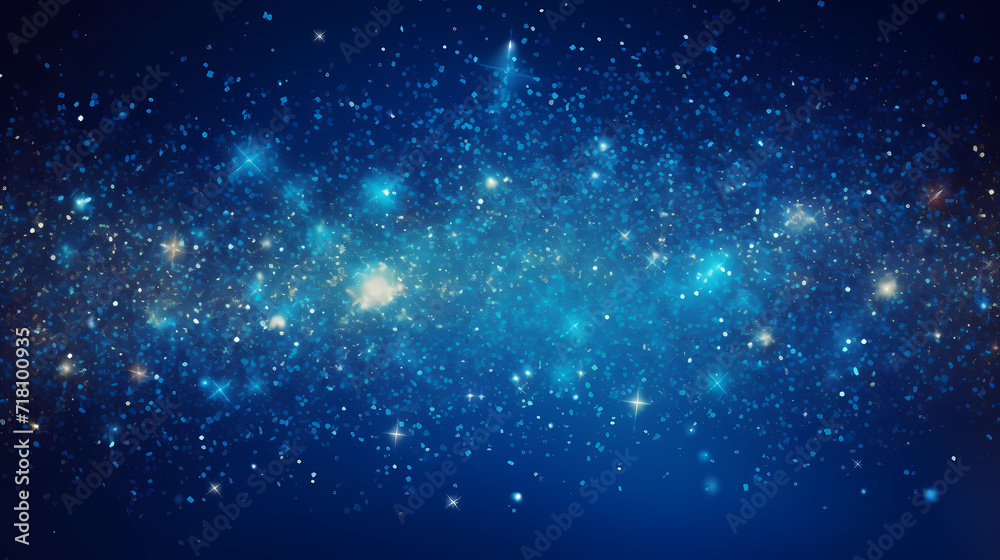 Obraz premium Abstract glitter lights background. Blurred bokeh effect