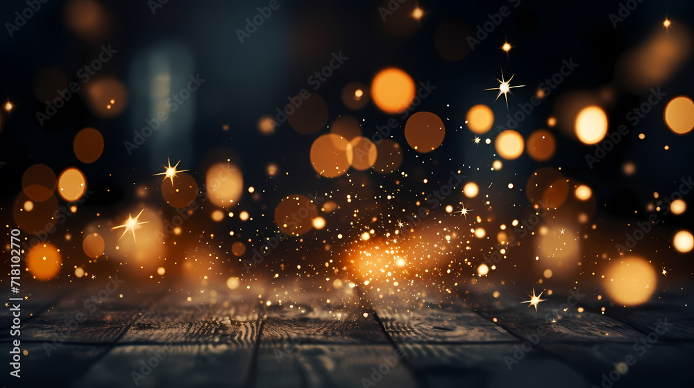 Abstract glitter lights background. Blurred bokeh effect Abstract glitter lights background. Blurred bokeh effect