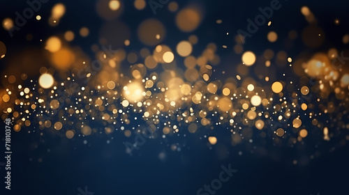 Abstract glitter lights background. Blurred bokeh effect © Derby