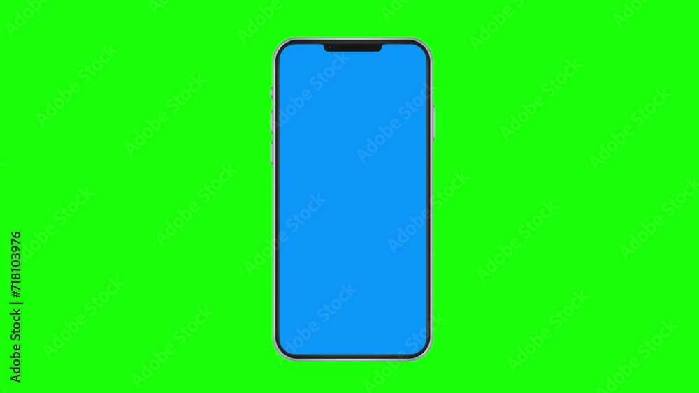 3D Smartphone animation, chroma key for app promotional element 3D Smartphone animation, chroma key for app promotional element