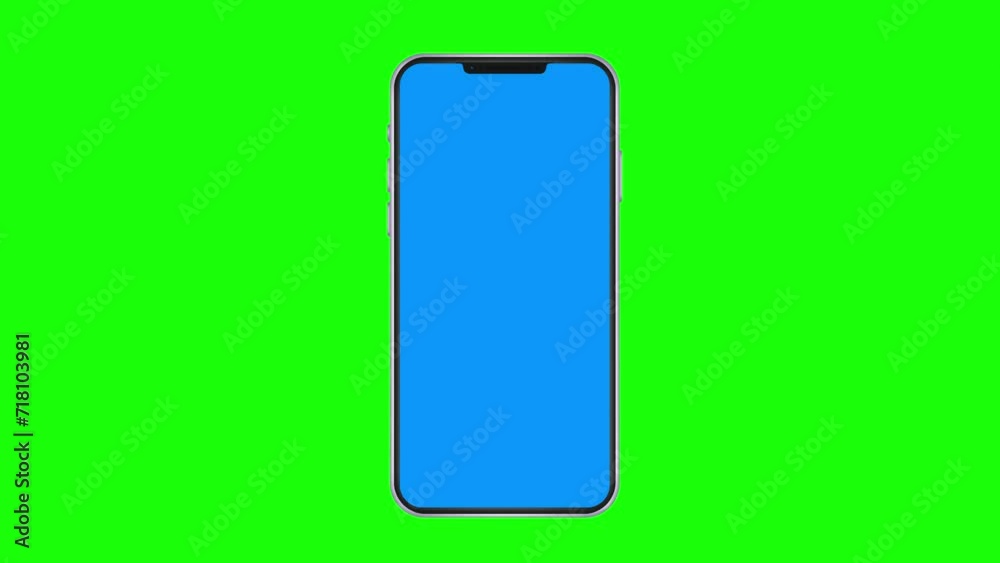 3D Smartphone animation, chroma key for app promotional element 3D Smartphone animation, chroma key for app promotional element
