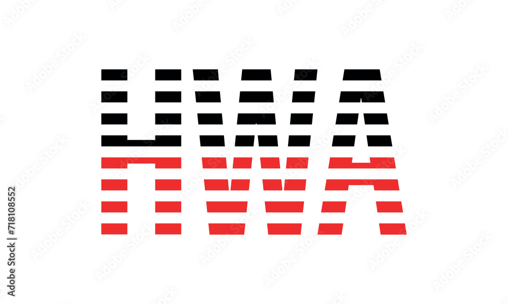 HWA three initial letter iconic line negative space minimal logo design vector template. monogram, abstract, wordmark, business, typography, minimalist, brand, company, flat, modern, unique, simple HWA three initial letter iconic line negative space minimal logo design vector template. monogram, abstract, wordmark, business, typography, minimalist, brand, company, flat, modern, unique, simple