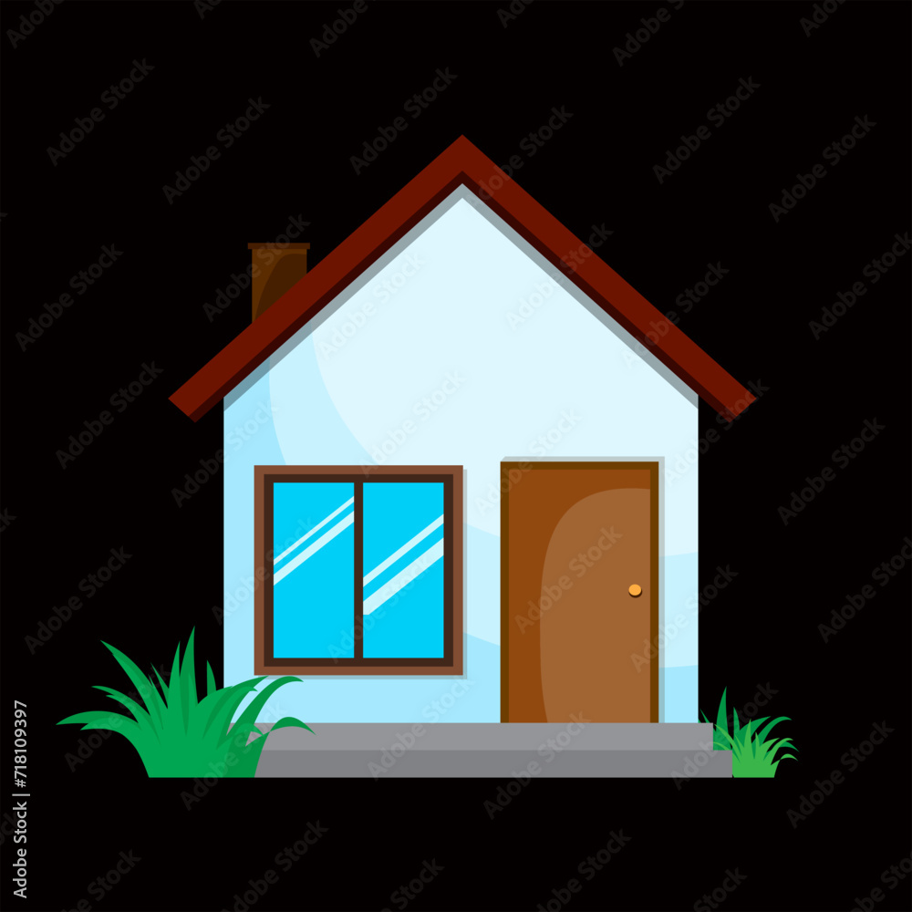 House icons. House vector At design. House icon design illustration on a black background. Home symbols. House icon simple sign. House icons. House vector At design. House icon design illustration on a black background. Home symbols. House icon simple sign.