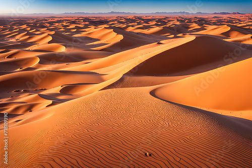 sand dunes in the desert © Wilson