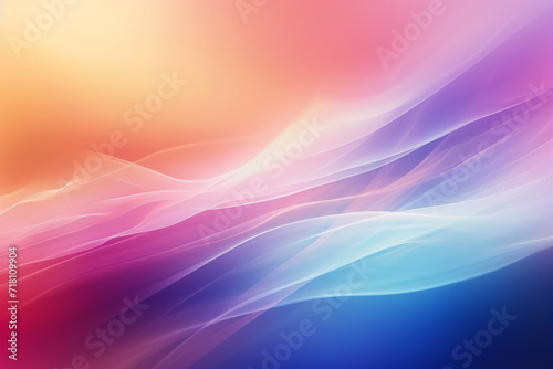 Abstract wavy futuristic concept. Background for design with selective focus and copy space.