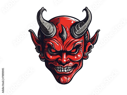 red devil head