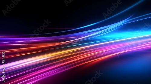 Future technology lines background, abstract future technology background