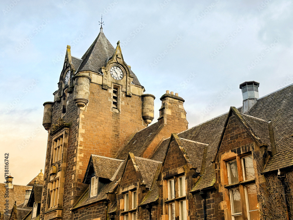 Fototapeta premium Historical building in Stirling, Scotland