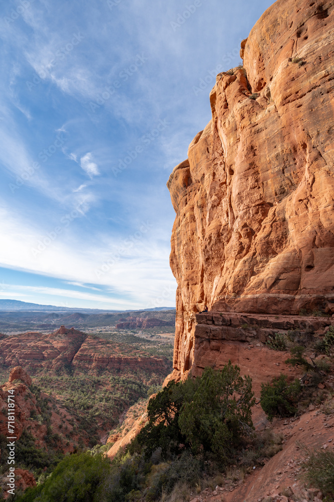 Viewpoint at the Cathedral Rock trail, in Sedona Arizona