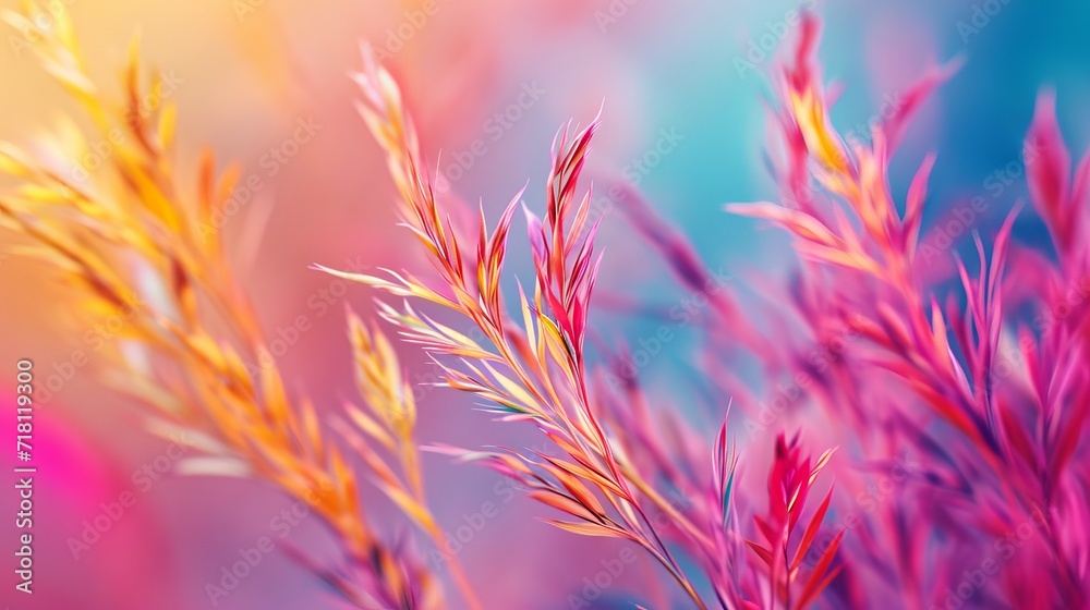 Abstract Colorful Background with a Blend of Warm and Cool Tones Abstract Colorful Background with a Blend of Warm and Cool Tones