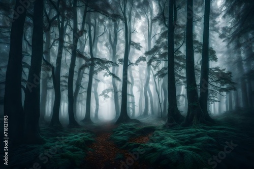 fog in the forest