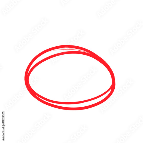 hand drawn circle for highlighting text