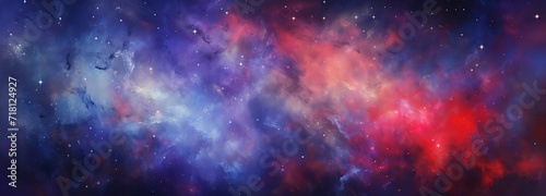 A Galaxy background that is mixed and beautiful in blue  purple and red