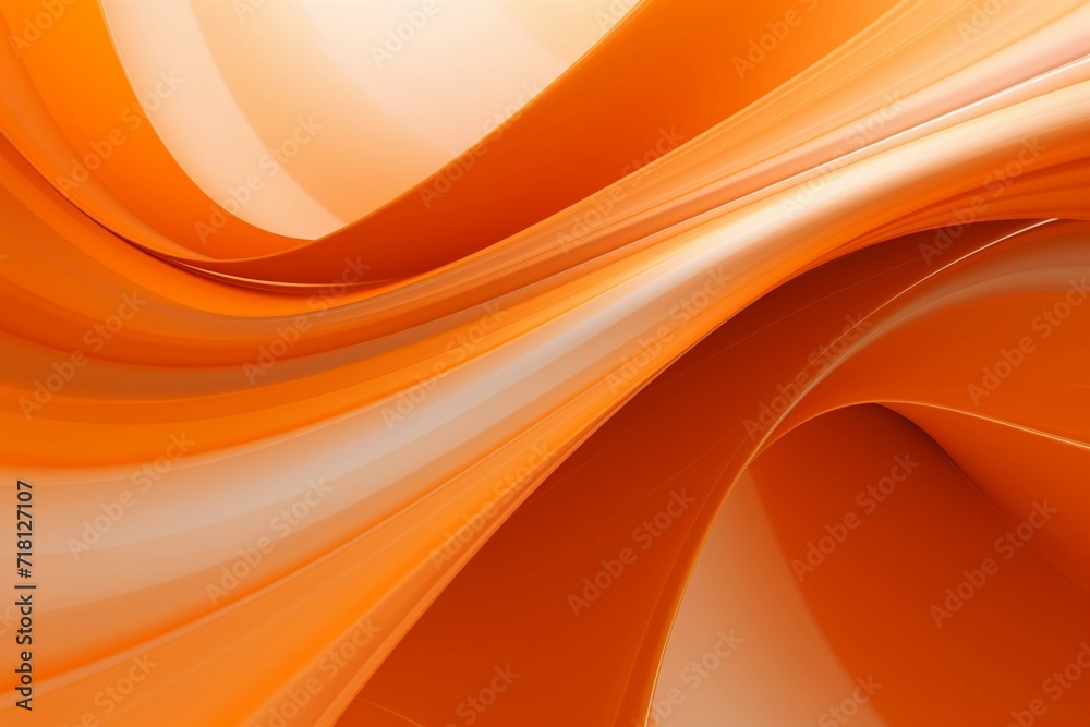 Abstract bright orange waves background Abstract bright orange waves background