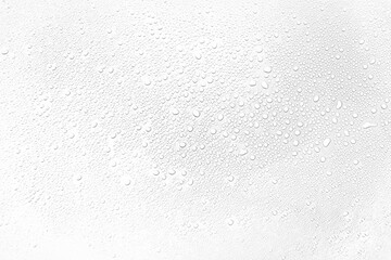 Isolated water drops against transparent background.