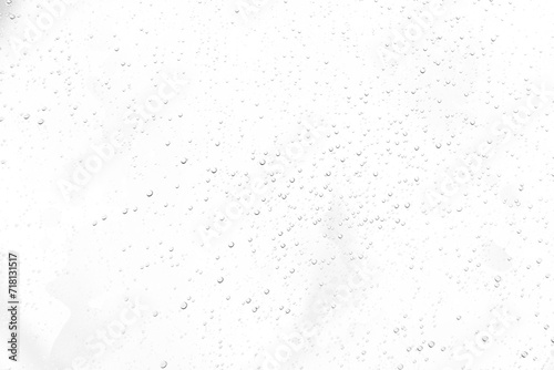 Isolated water drops against transparent background.