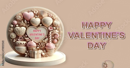 Full HD 4K Valentine's Day Wishes Video for Joyful Celebrations