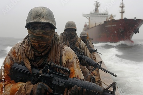 Houthi pirates of Yemen attack ships