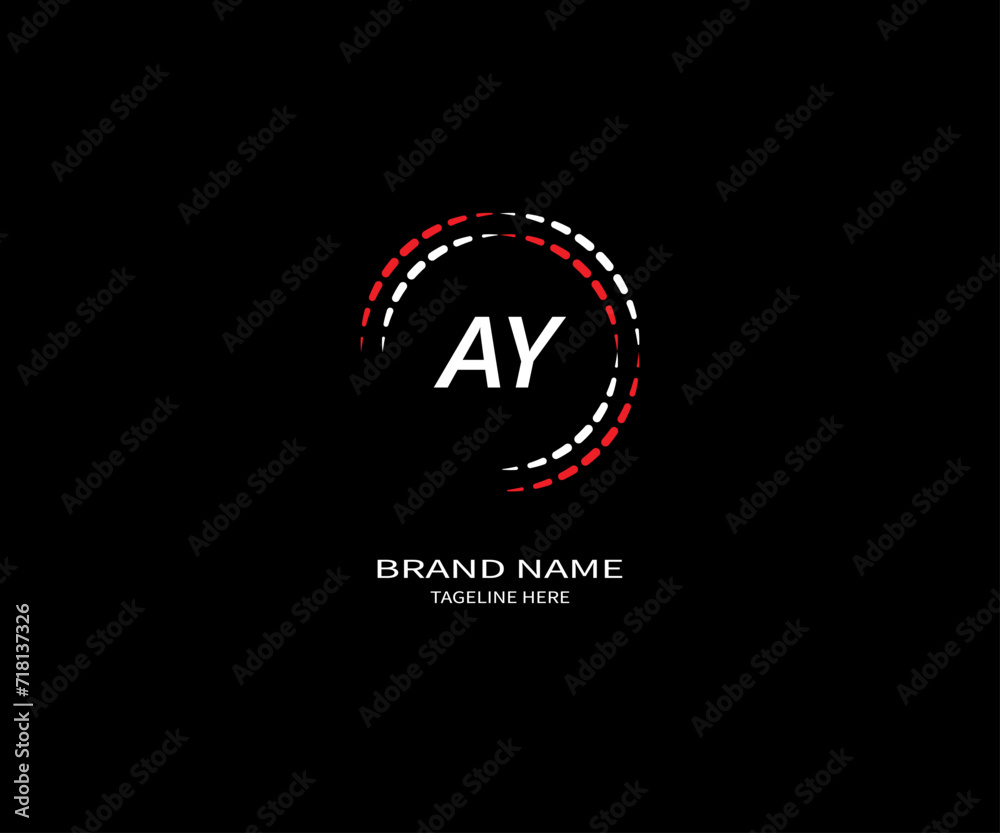 AY letter logo Design. Unique attractive creative modern initial AY initial based letter icon logo. AY letter logo Design. Unique attractive creative modern initial AY initial based letter icon logo.