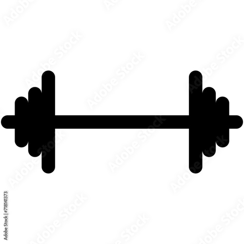 Dumbbell Vector Icon