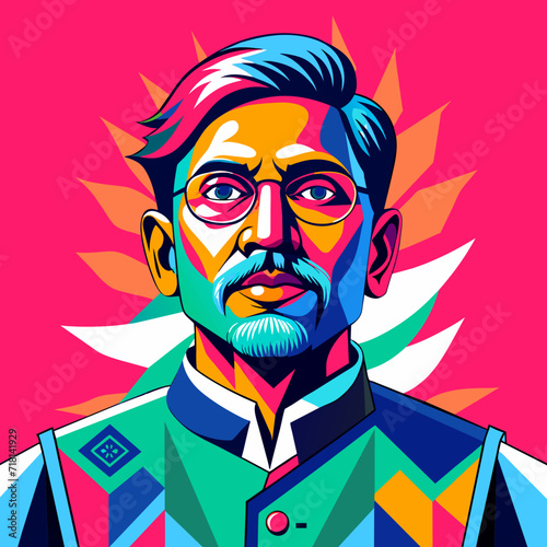 popart art india person