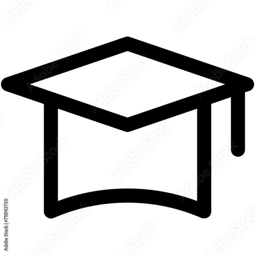 Mortarboard Vector Icon