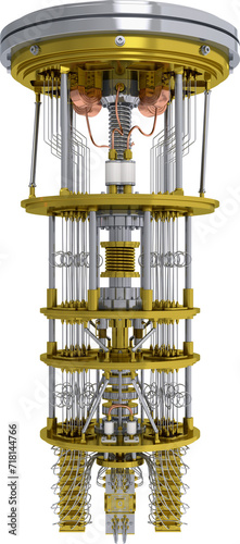 Obraz na płótnie quantum computer isolated w salonie