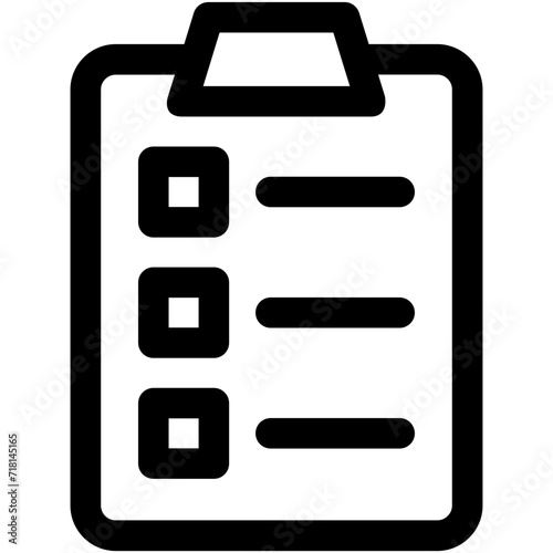 Checklist Vector Icon