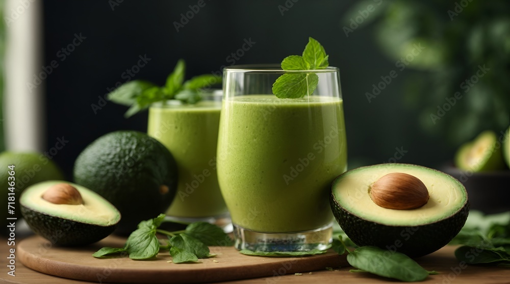 kiwi smoothie with kiwi and mint, kiwi smoothie with kiwi, kiwi juice and fruits kiwi smoothie with kiwi and mint, kiwi smoothie with kiwi, kiwi juice and fruits