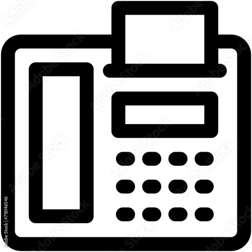 Landline Vector Icon photo