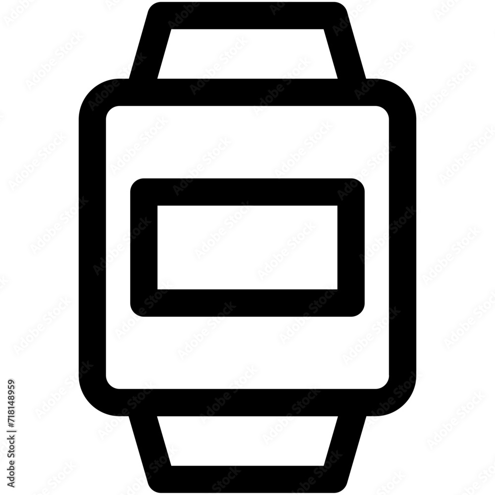 Wristwatch Vector Icon Wristwatch Vector Icon