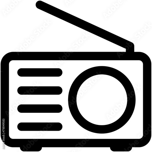 Radio Vector Icon