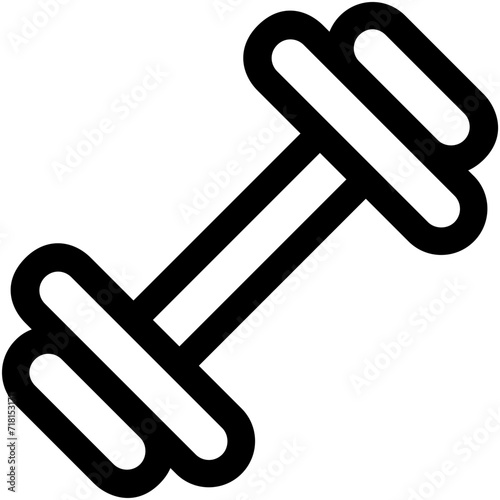 Dumbbell Vector Icon